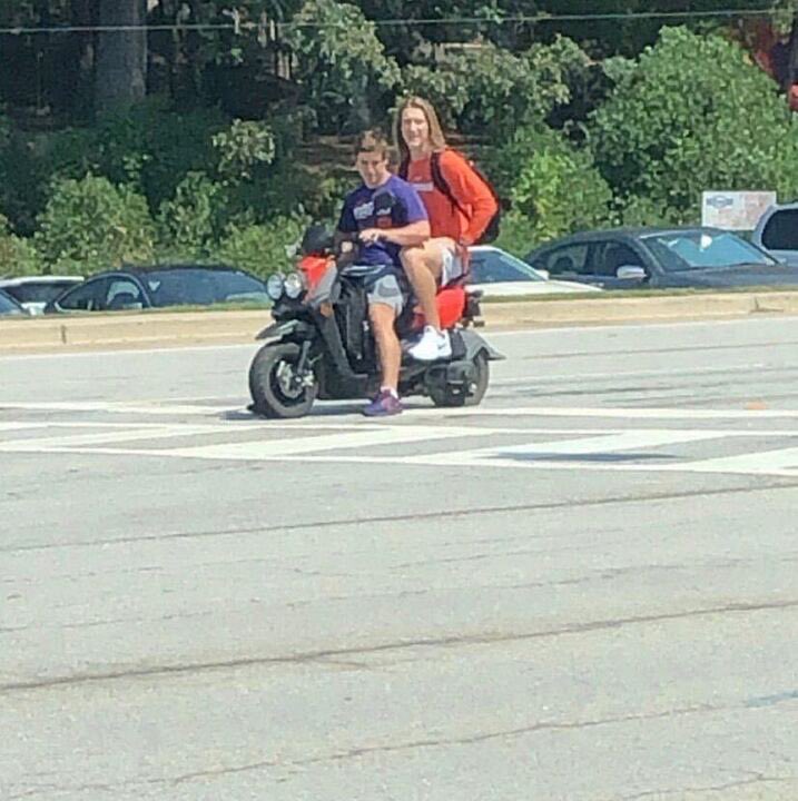 PFF's tweet photo. Trevor Lawrence on his way to Jacksonville https://t.co/bYCopoA5fi
