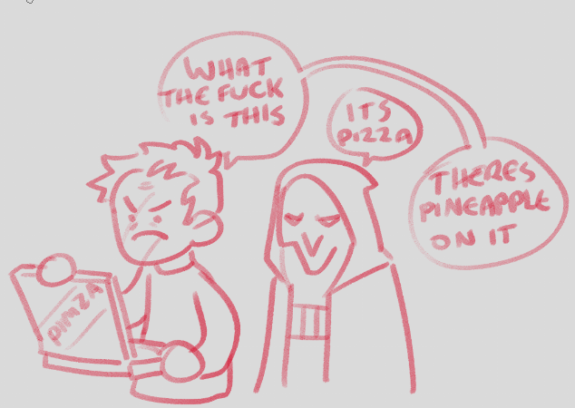 they have to order separate pizzas every time
#Overwatch 