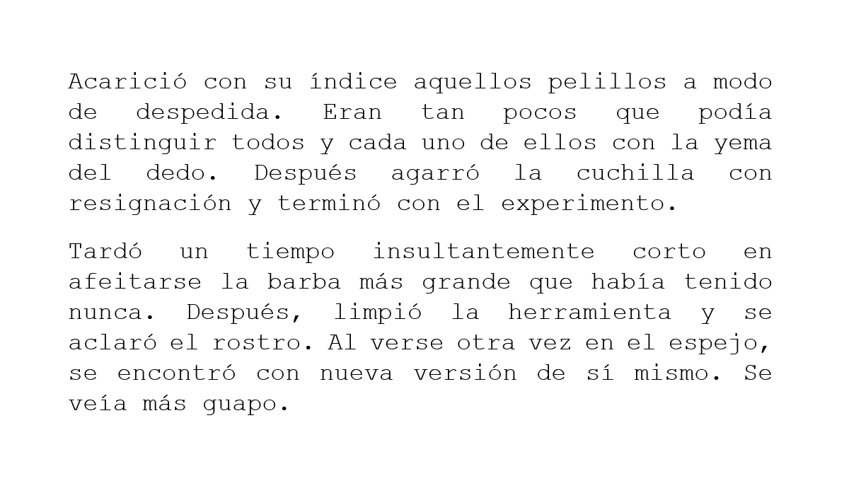 relatosecretos's tweet photo. Tres pelos (2/2) https://t.co/efcTvTCtNz