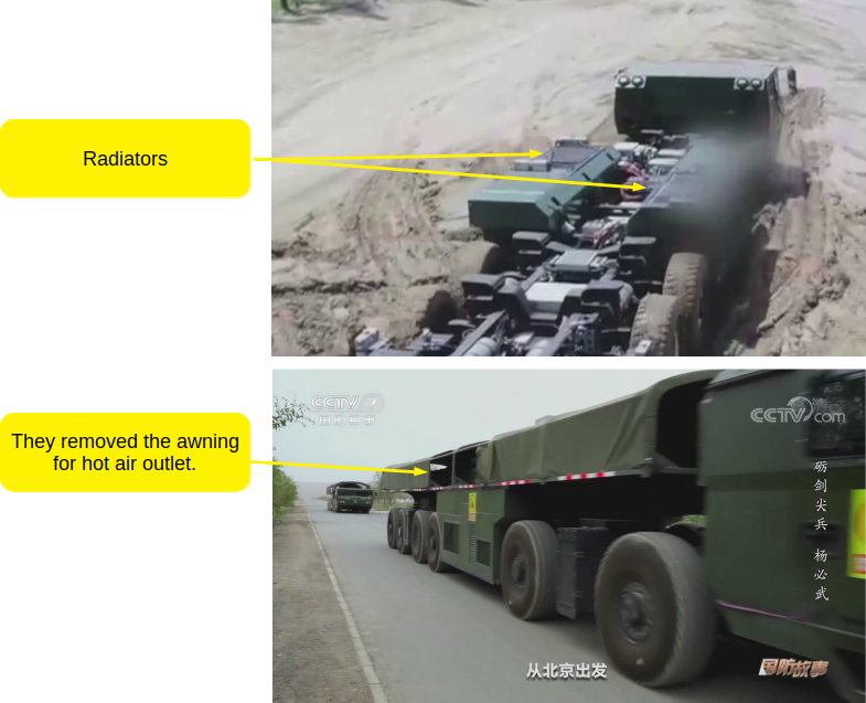 6/6Radiators on top of power units, above the units there should be no barriers to exhaust hot air. Nothing can be installed over power units.