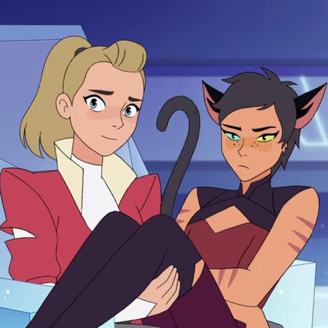 Catra’s redemption is precipitated by the introduction of Horde Prime: pushing away all her friends and dissatisfaction at defeating the Princess Alliance, is the core of the redemption but having Horde Prime there makes the realignment with the Alliance really easy for us