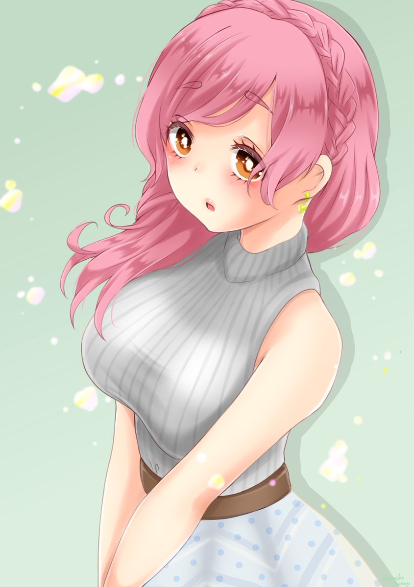 デート服かわいい 愛美術館 める子のイラスト デート服かわいい 愛美術館 める子のイラスト