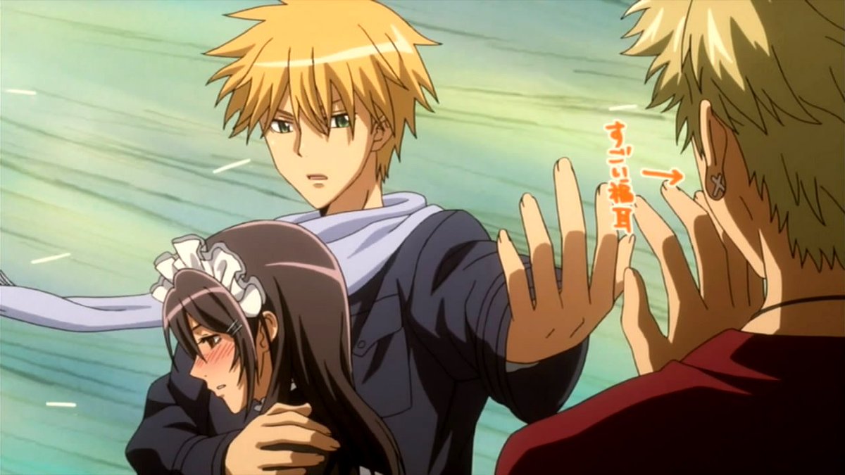 first romance anime I watched and the first boy to set my standards, usui takumi from maid-sama