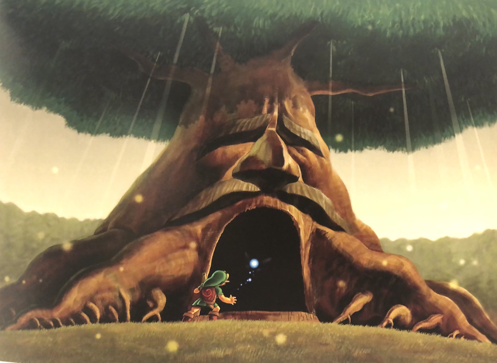 X 上的Nostella: Shouter of the Void🇵🇸🇺🇦：「The Great Deku Tree. The first  Dungeon from The Legend of Zelda: Ocarina of Time #oot #legendofzelda #link  #n64 #ocarinaoftime #nintendoart #nintendo #botw  /  X