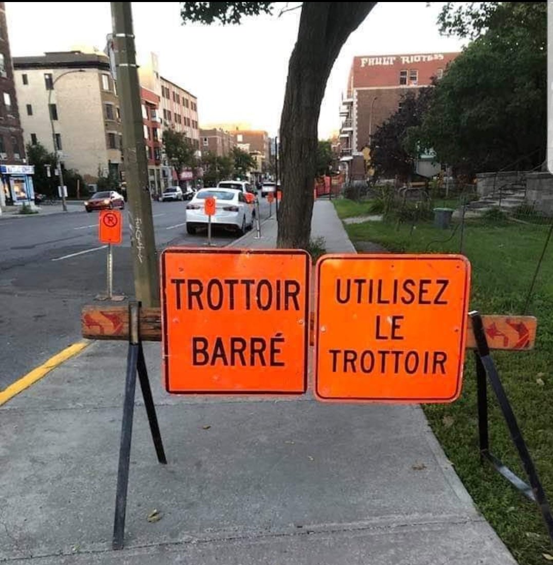 barbudeville's tweet image. Vu à Montréal 😳
