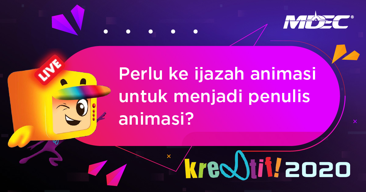 mymdec's tweet photo. Sekarang ni, macam-macam teknik boleh dipelajari secara percuma. "Yang paling penting, Sentiasa ingin perbaiki skil dan menambah ilmu." - ilham dari penulis skrip @Naratif4 untuk bekerja dalam bidang #animasi. Apa kata korang?
#aniMY #animationMY #kre8tif @kkmm_gov @mistahasnul https://t.co/dTFPERKAQG