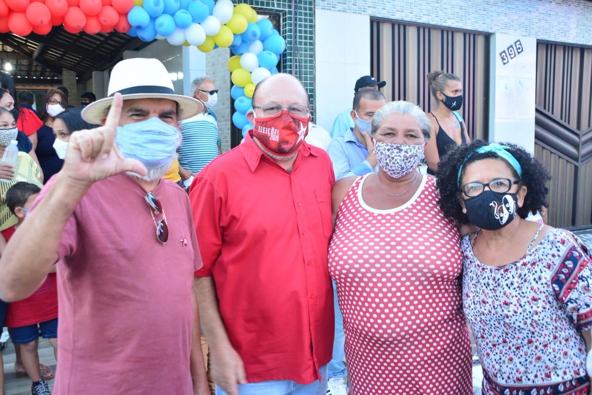 depjoaodanielpt's tweet photo. Estivemos hoje também na Convenção do Partido dos Trabalhadores no município de Pirambu, que definiu como candidato a vice-prefeito Déda do PT e a prefeito Clébio (PSD), com chapa de vereadores do PT - aliança PT, PSD e Podemos. #Pirambu #Sergipe https://t.co/wAwN9B0PHC