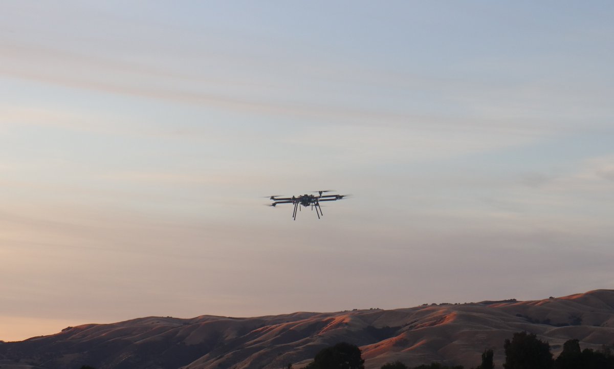 Flight testing the Perimeter 8 XLRS unmanned aerial system. This system gets up to 100 km (60 miles) of live streaming video and command/control. The ultimate in terms of range and connection reliability.