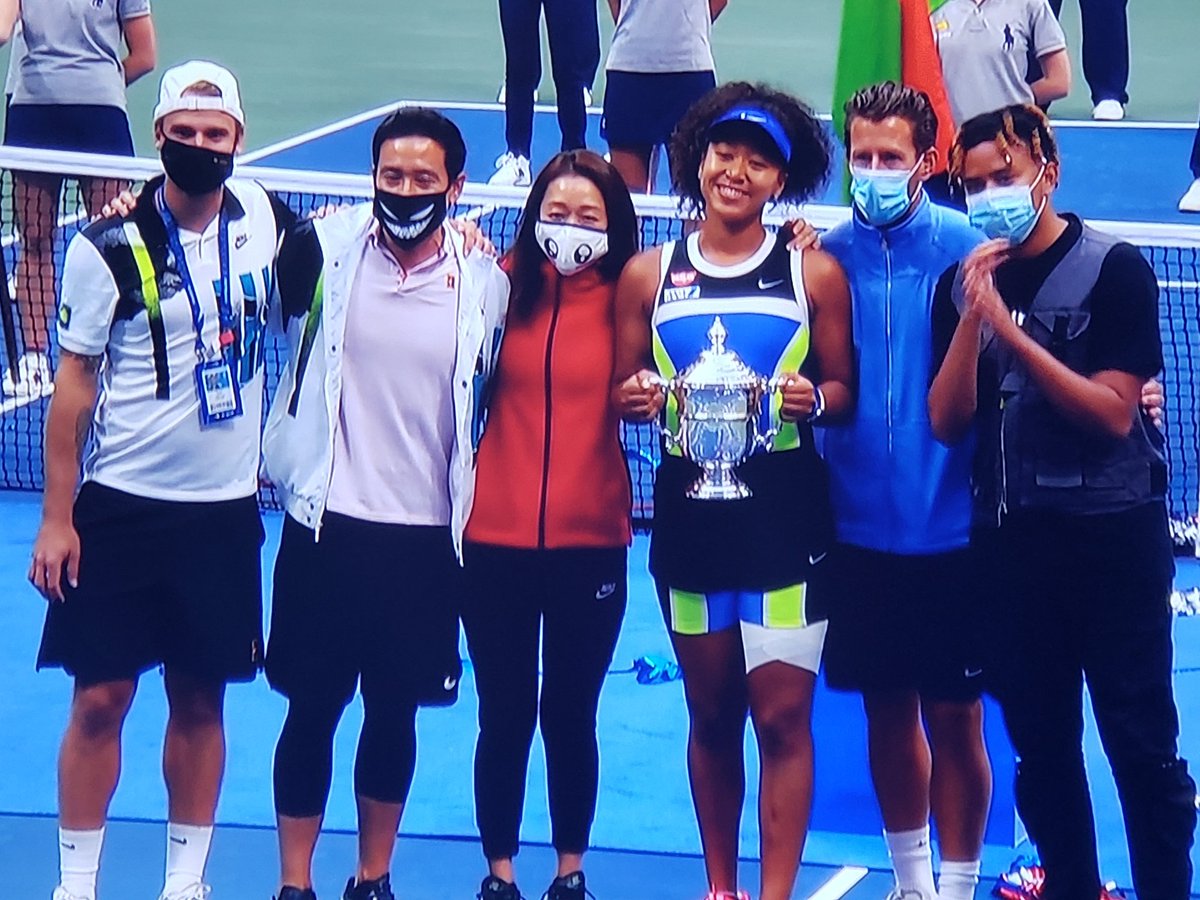 shegotgamemedia's tweet image. Congrats @naomiosaka 2020 U.S. Open champion. 
You Got Game! 
...
#usopenchampion #herteam #usopentennis #socialjusticewarrior