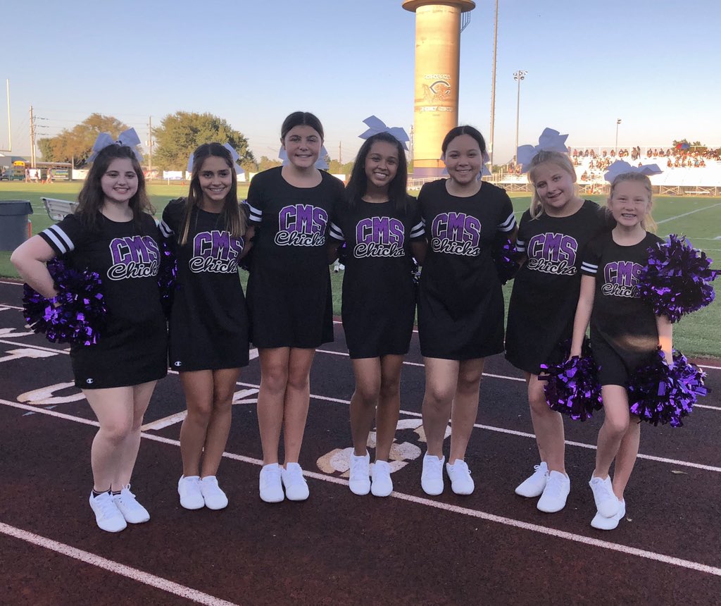 chickashapom's tweet photo. Come see you Pom Chicks at home for 6/7 and 8th grade football on TUESDAY the 15th!  #chickashapom 💜🏈 https://t.co/37Z8QA7MFk