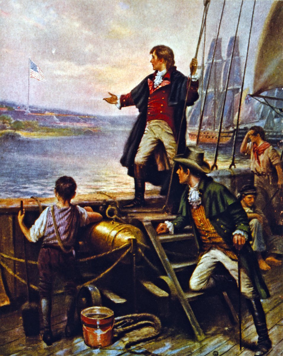 URDailyHistory's tweet photo. 14 Sept 1814: At the Battle of #Baltimore during the War of 1812 between the United States and Great #Britain, Francis Scott Key writes the #poem Defense of Fort McHenry, which becomes the Star Spangled Banner. #StarSpangledBanner #FrancisScottKey #ad https://t.co/Wbf1KSCGdN https://t.co/yNgtfG7XZG