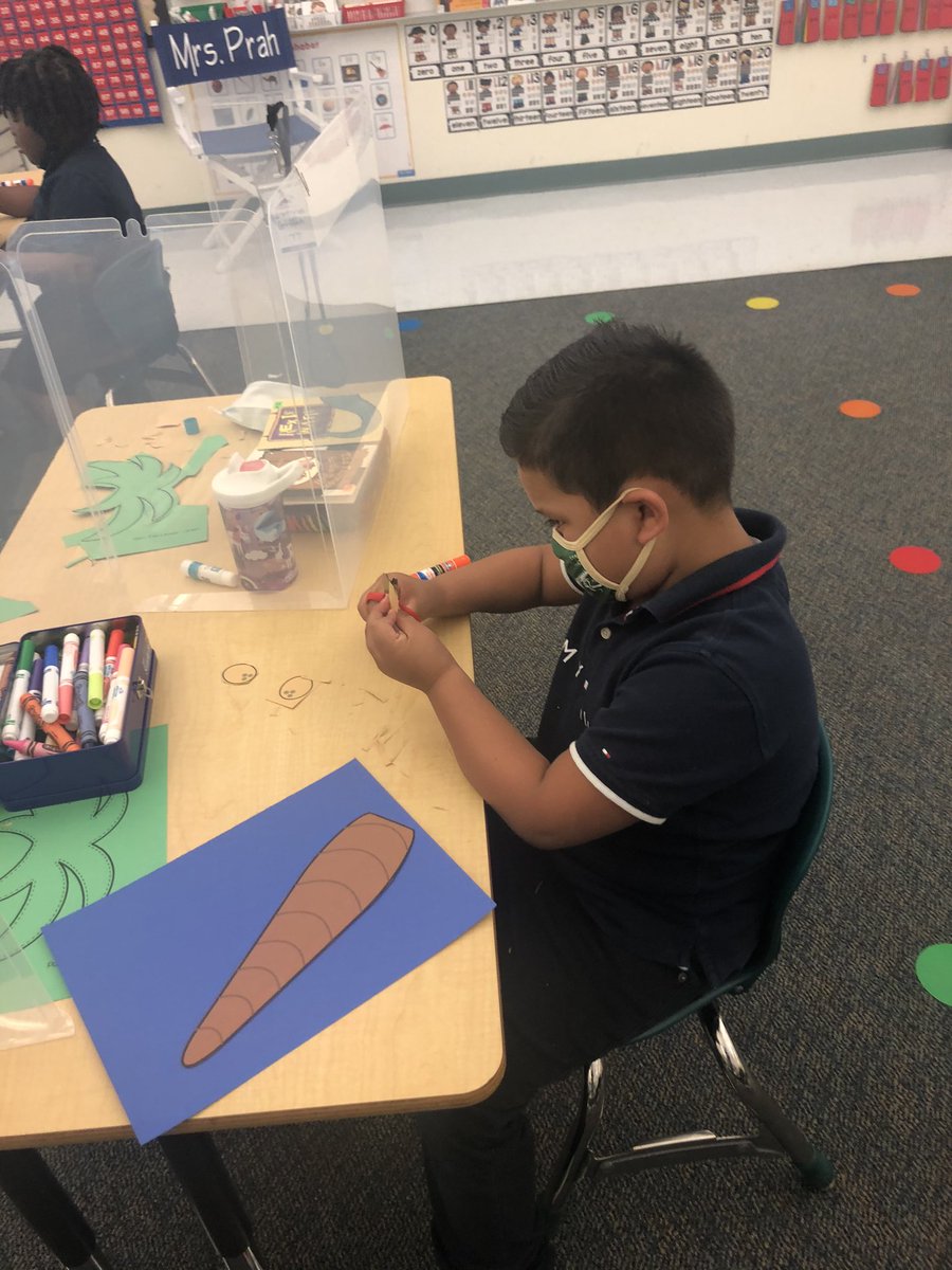 SharsharPrah's tweet photo. Covid in Kindergarten.. hopefully this is one year and never again! #vcs @BlueLakeDolphin https://t.co/7yyQQkjKZz