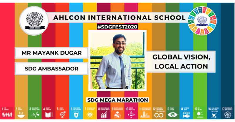 sodhisumedha's tweet photo. #Introducing the Tech Star #Ahlconintl #Teambehind #SDGFEST2020
Mr. Mayank Dugar is a Science Educator at Ahlcon International School. He is a #STEM enthusiast and works with his learners to achieve Green Goals #SDG3, #SDG13 #SDG15 @mayankdugar21 @ashokkp @y_sanjay @pntduggal https://t.co/RCn2BJj9zx