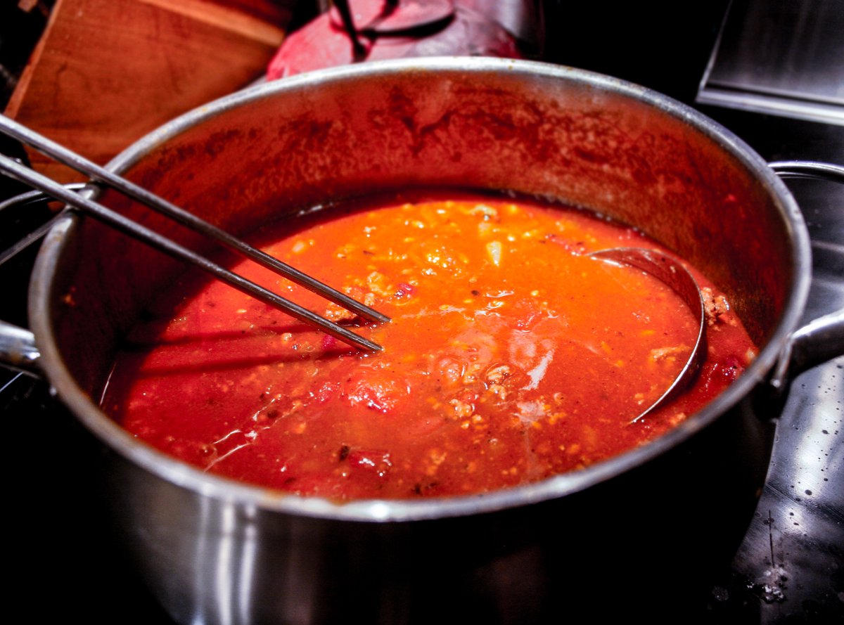 Believe it or not, this chili was originally green.