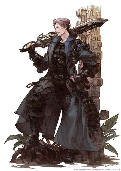 gunbreaker:- every single rando gunbreaker i've met in roulette has done big pulls without asking if i could keep up (or has and big pulls anyways) so thats my impression of you gunbreaker mains- you like bossing people around- you like squall leonhart