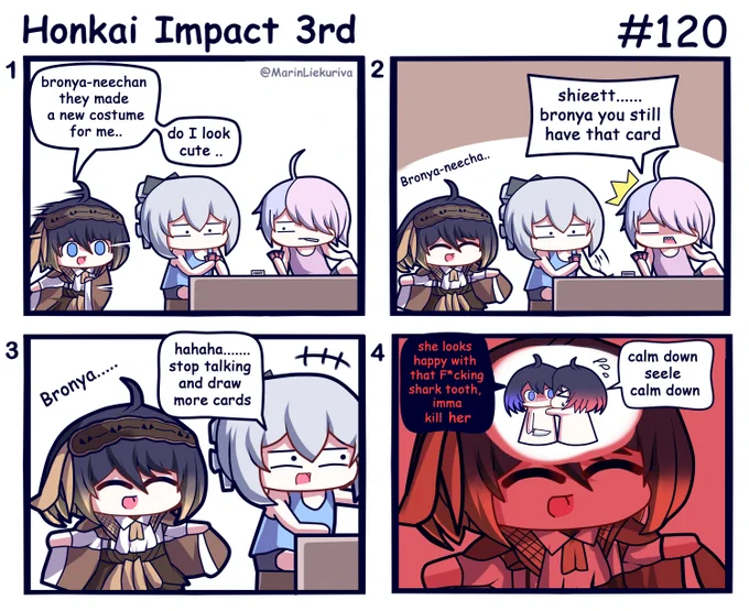 never ignore your girlfriend

#HonkaiImpact3rd 