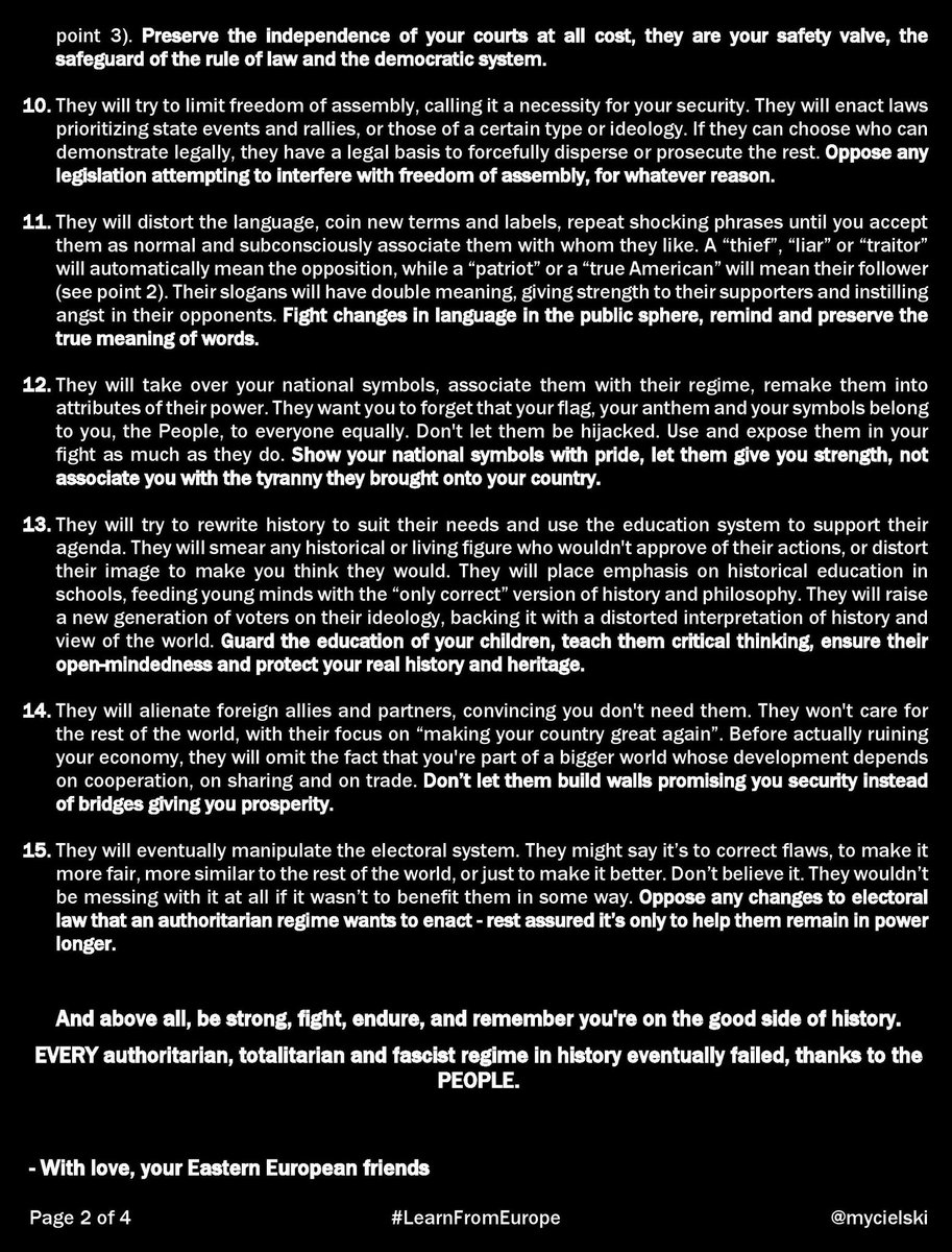  http://LearnFromEurope.org&nbsp;  #Authoritarianism  #Totalitarianism  #Fascism  #Tyranny