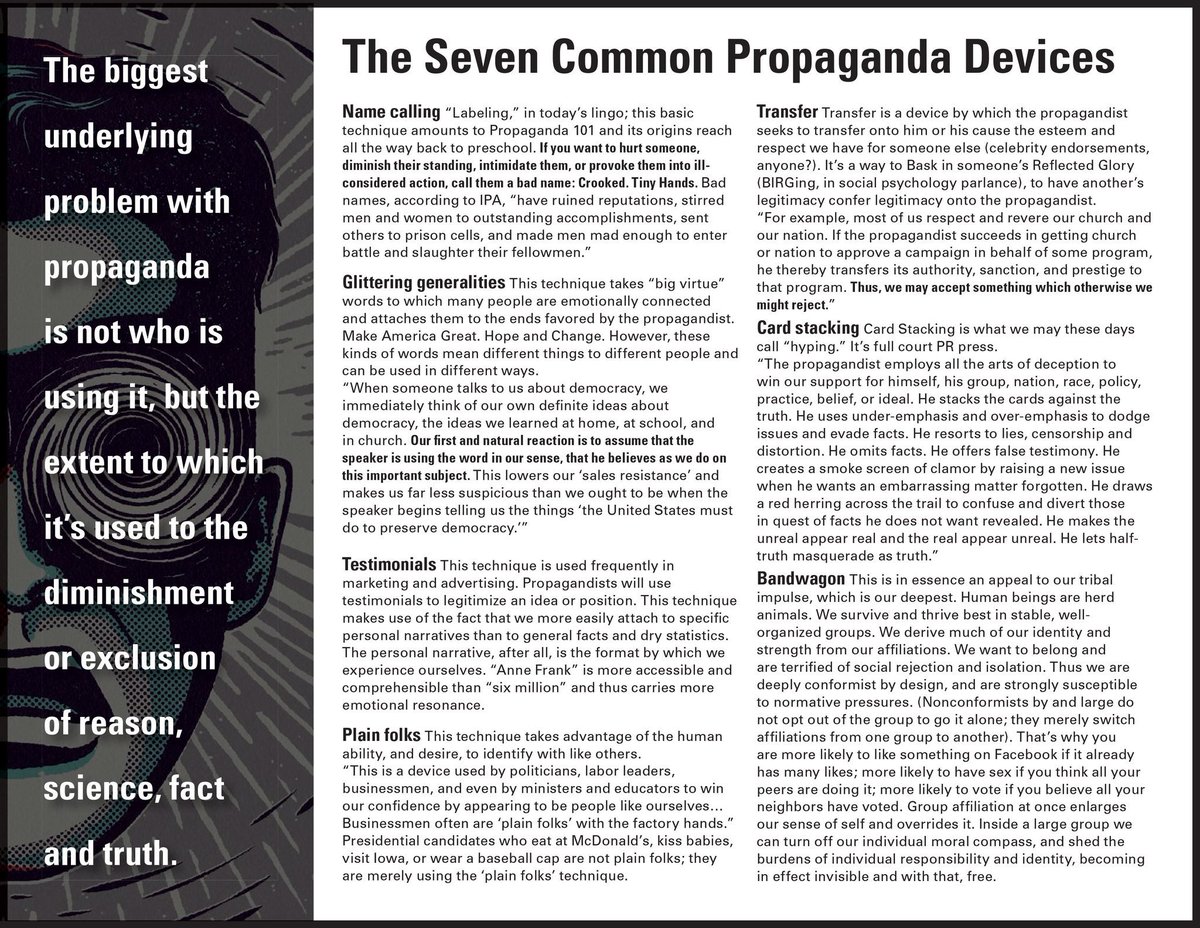  #Gaslighting  #projection  #propaganda  #disinformation