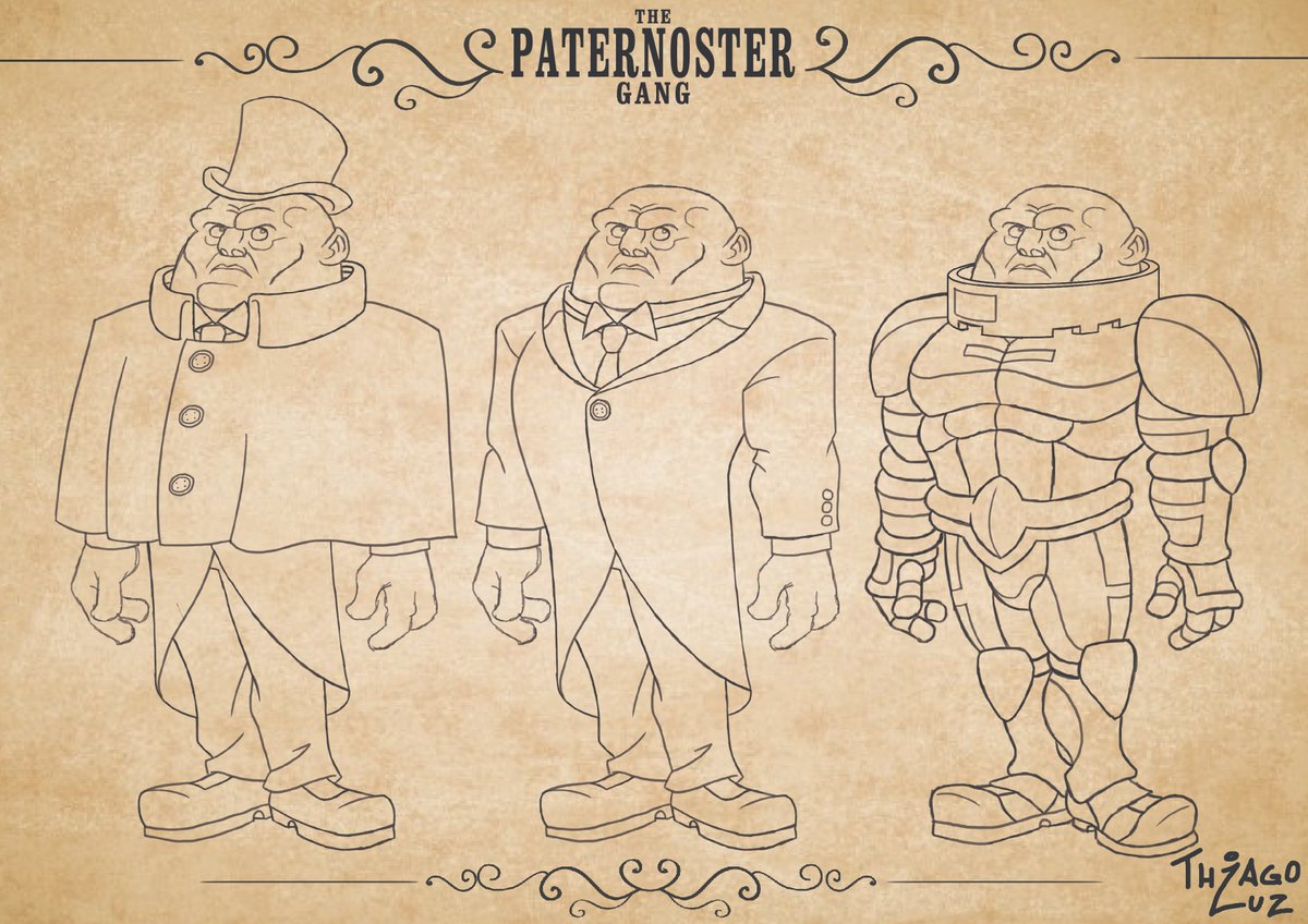 Hello Everyone! Here is some #PaternosterGang #Illustrations I love them! #DoctorWho #vastra #silurian #jennyflint #Sontarian #strax #characterdesign #artwork @bbcdoctorwho @StanDarkley