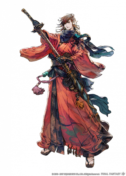samurai:- youre a bigger weeb than either drk or nin mains- you also main kengonito in gbf- while you were out partying i studied the blade