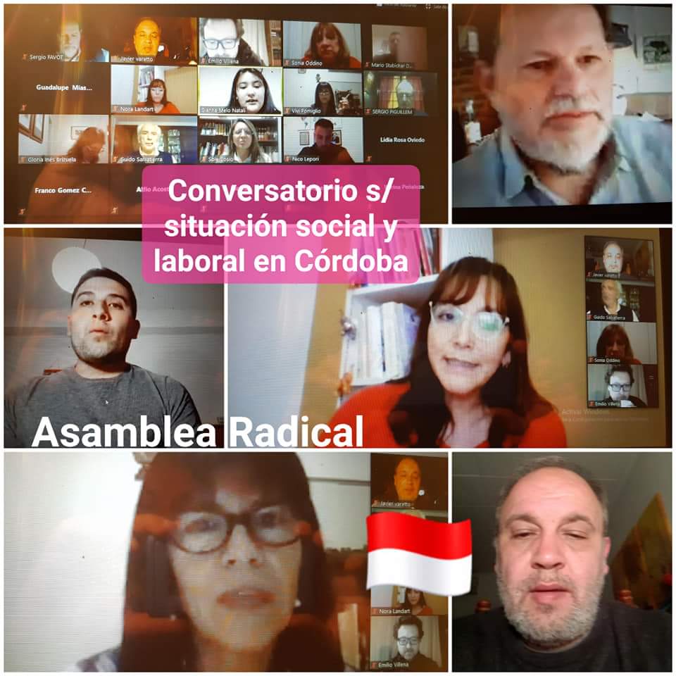 Conversatorio s/realidad social y laboral Cba. <a href="/AsambleaRadical/">Asamblea Radical</a> Gracias a todos/as los/as que participaron! <a href="/Comunicacionucr/">Comunicacion2.0</a> <a href="/UCRCBA/">UCR Córdoba</a> <a href="/JorgeSappiaUCR/">Jorge Sappia</a> <a href="/sergiopiguillem/">Sergio Piguillem</a> <a href="/VivianaPomiglio/">Vivi Pomiglio</a> <a href="/FavotIntendente/">Favot Concejal UCR</a> <a href="/mariostubichar/">Mario Stubichar</a> <a href="/NoraLandart/">Nora Landart</a> <a href="/emivillena/">Emilio Villena</a> <a href="/mfsintora/">Fernanda Síntora</a> <a href="/alfioacosta/">Alfio German Acosta ⭐️⭐️⭐️</a> <a href="/CosioSole/">Sole Cosio</a>