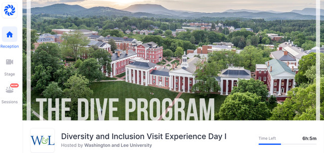 WLUJapanese's tweet photo. Enjoyed talking with prospective students today for DIVE day! Keep those questions coming! #whywlu #washingtonandlee #wlutearoom https://t.co/EwYN5BJjpZ