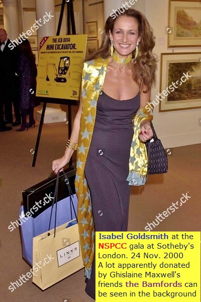 ➍➌ Isabel GoldsmithHas known Epstein & his brother socially since the 80s. Also knows Ghislaine's contacts Nicholas Coleridge (ex Condé Nast which publishes Tatler) & Tim JeffriesShe owns Hotel Las Alamandas Mexico—which she says attracts Hollywood stars & the fashion world