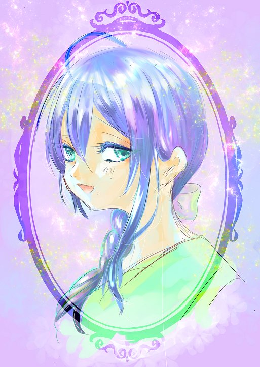 これは明け方塗らせてもらった友達の線画 アイドルは無限にキラキラさせて良いと思っ ゆゆのイラスト