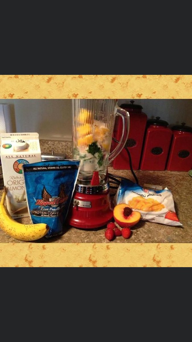 From Jillian Carmen Foss: #leanvanillabean #rippedcream #proteincoffeecreamer in my morning #post workout #smoothie Order yours @ rippedcream.com #USOpen #BoomerSooner #BirdsUp #BLACKPINK #hololiveEnglish #CLEMvsWAKE #TREASURE #coffee