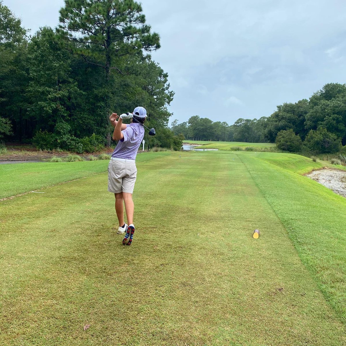 HPUmensgolf's tweet photo. #RollPoint to all our guys teeing it up starting tomorrow in the @GolfweekEvents True Blue Amateur!!! 
•
•
#HPUGolf 😈 #GetTheHardware 🏆  #TrueBlue ⛳️ https://t.co/d56TSB7ke9