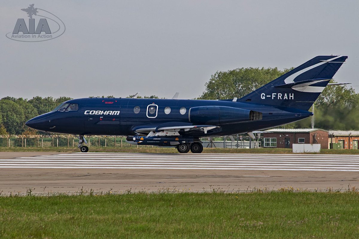 action_aviation's tweet photo. Dassault Cobham Falcon based at Bournemouth airport, Teeside airport paying a visit to @RAFConingsby for some essential training with the Typhoons #aviationInActionlivestream #planespottinglive #planespotterslive #aviationinaction #aviation #aviationphotography #RAFConingsby https://t.co/XIHzNLl4DJ