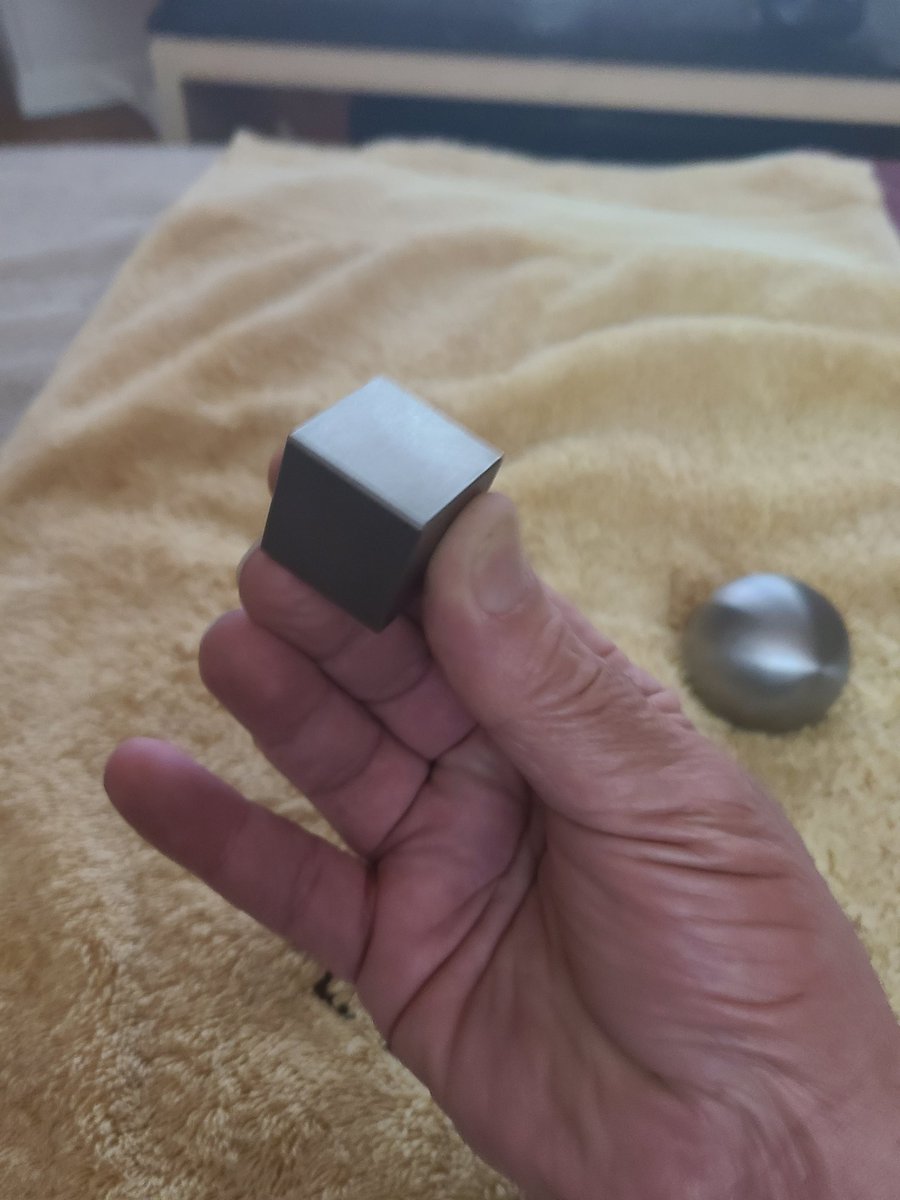 Since they are so dense, they are a significant challenge to manipulate, but small enough to still do so.