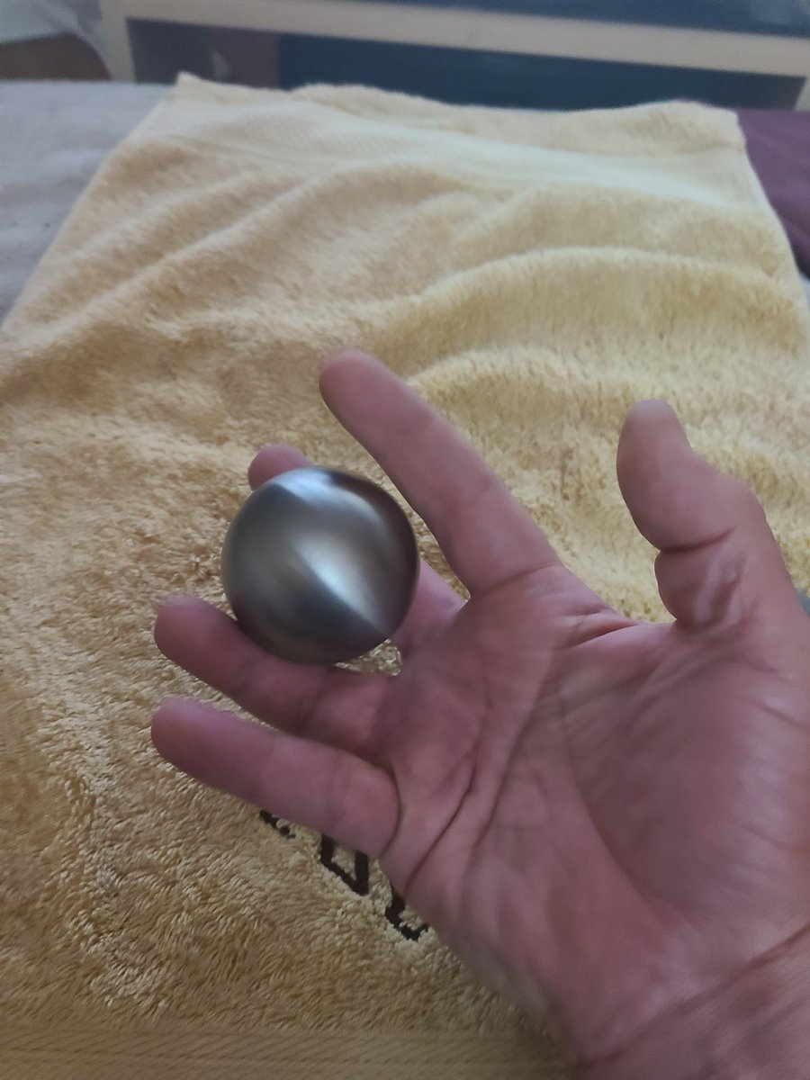 Since they are so dense, they are a significant challenge to manipulate, but small enough to still do so.