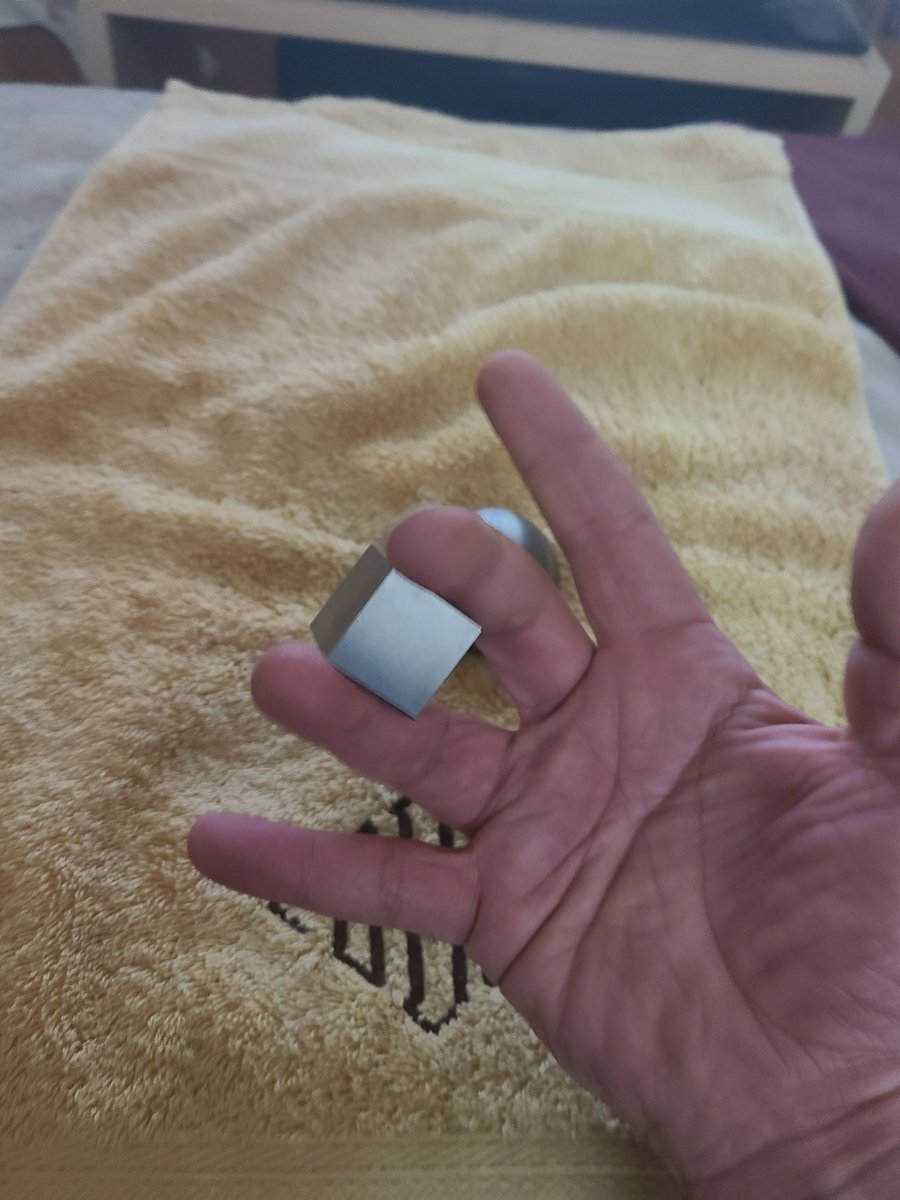 Since they are so dense, they are a significant challenge to manipulate, but small enough to still do so.