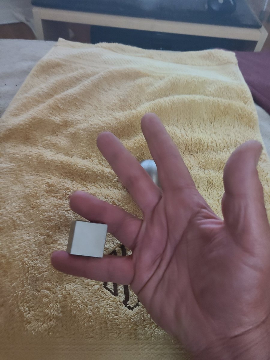 And the smaller cube is for fine motor control: