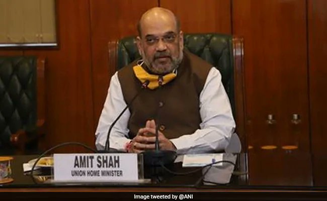 ndtv's tweet photo. Home Minister Amit Shah Admitted To Delhi's AIIMS Again  https://t.co/pKZPY0IvsA https://t.co/mWfZXo13e2