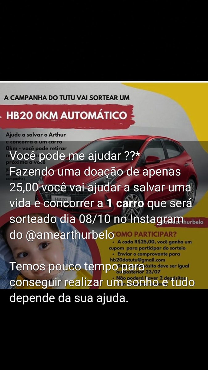 aneps198's tweet photo. Vamos ajudar https://t.co/Cq1tGw5H50
