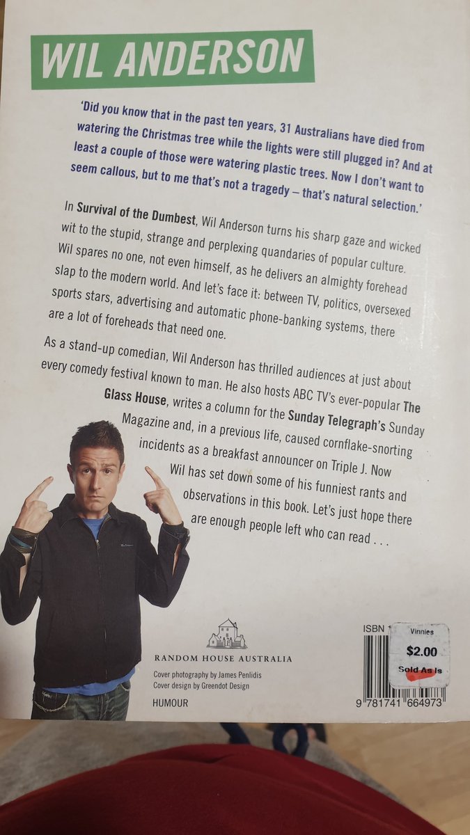 Luke_Lion_'s tweet photo. @Wil_Anderson Found this in the bargain bin at @VinniesAust. Score. https://t.co/FStacIO1P4