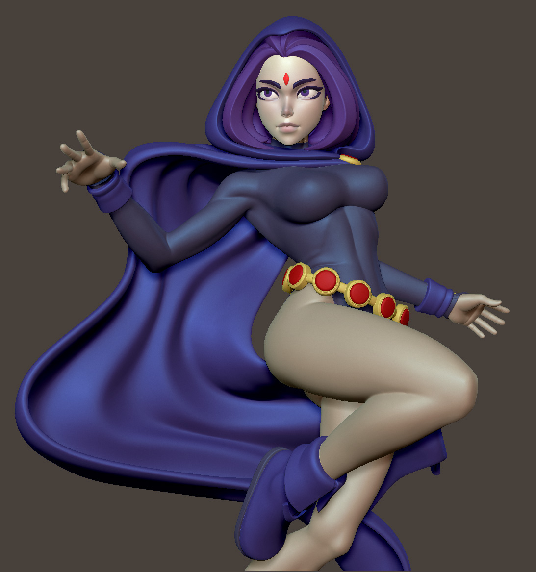 raven teen titans 3D Print Model