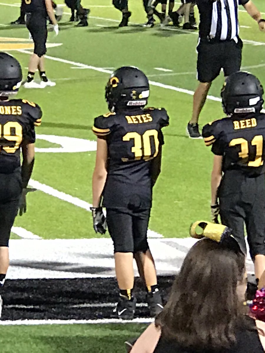 Had the pleasure of watching the 5th/6th CISD football players and cheerleaders. They did an outstanding job!  <a href="/CISDNobleReed/">Noble-Reed Elementary School</a>  #teacherproud