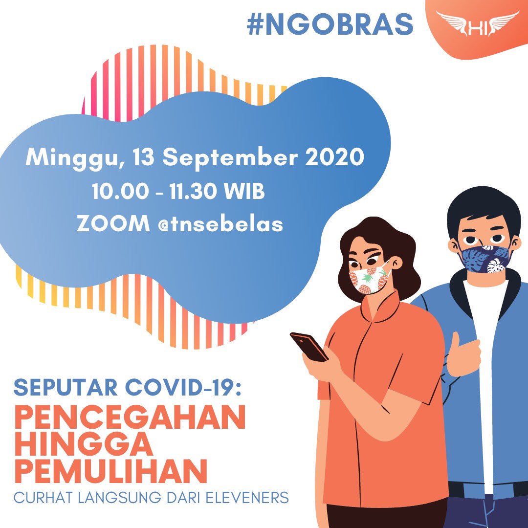 angkatan11's tweet photo. Jangan lupa ikut #Ngobras TN 11. Minggu ini topiknya tentang #COVID19 🙂 https://t.co/gNHr9LDAWb