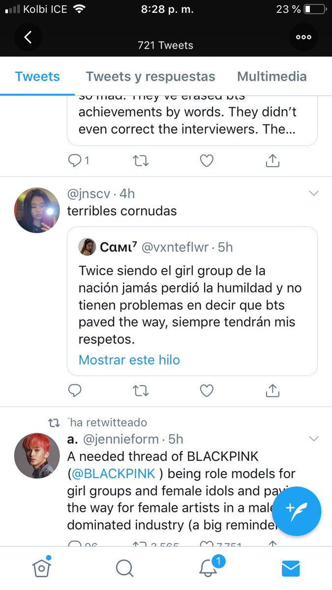 @vnteluvr @jnscv @armyelitist Ohh yo acabo de recibir uno así! Tal vez la última imagen te sirva, había un tweet de hoy donde trataron feísimo a Twic3 solo por decir BTS PAYED THE WAY pero no lo encuentro 🤷🏻‍♀️