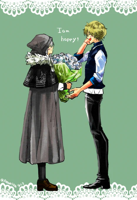 スヴィンお誕生日おめでとう～!!!
誕生日祝えてうれしいぞ～!!好きだ～!!
 #スヴィン・グラシュエート誕生祭2020 