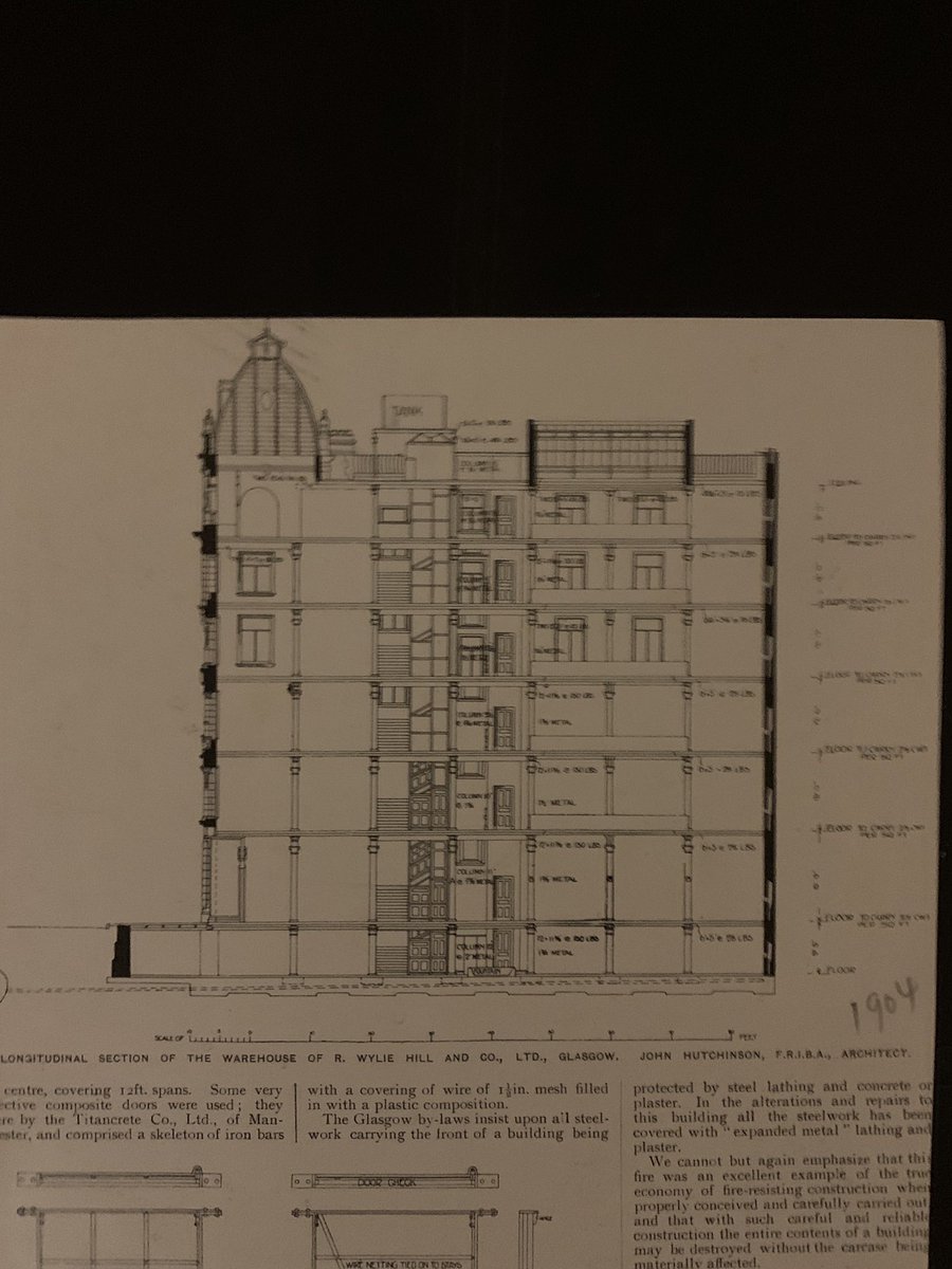 ... and an article on a fire at the R Wylie Hill and Co warehouse on Buchanan St