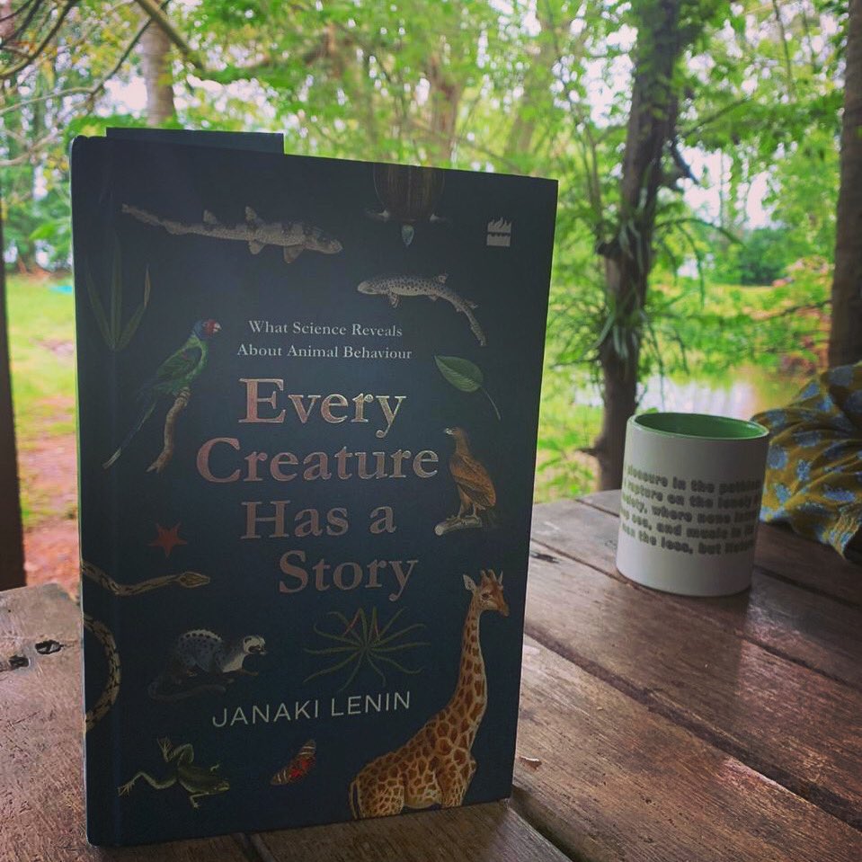 Sumanthmadhav's tweet photo. Look what came in the mail @JanakiLenin! @rohinikamath and I can’t wait to dive-in https://t.co/lfO3uuKF1M