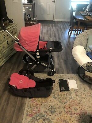 strollers11's tweet image. Bugaboo Cameleon Stroller With Bassinet Black/Pink rover.ebay.com/rover/1/711-53…