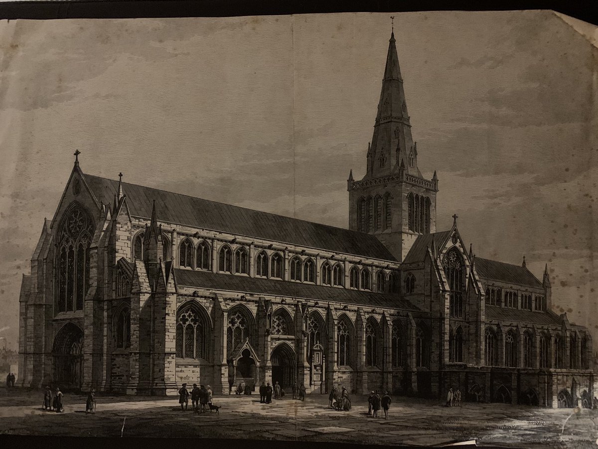 Now onto the first of the buildings, Glasgow Cathedral from drawings produced by Alexander McGibbon in 1893...