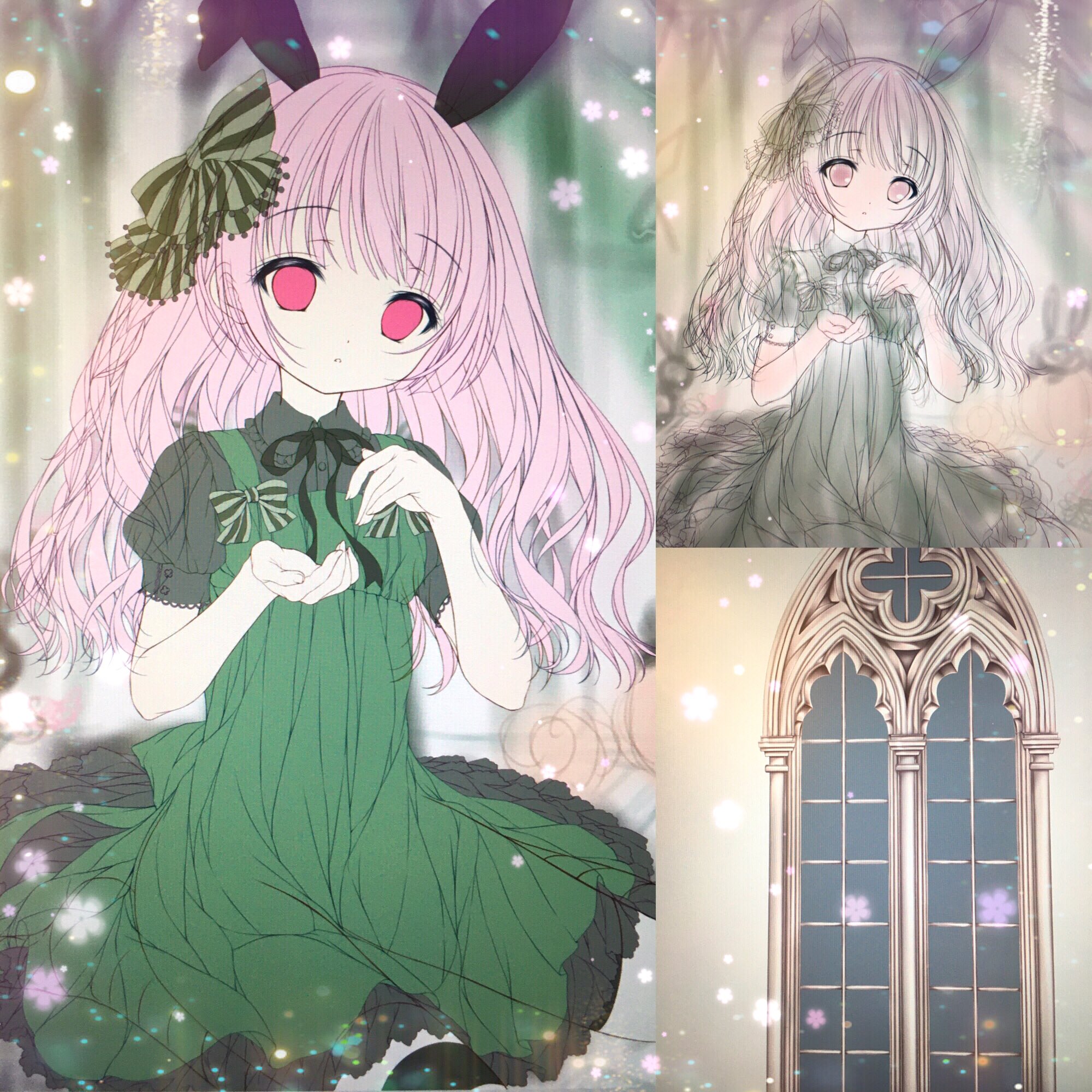 夢寐ありす てぃんくる公式 本のイラスト2枚目を進めておりますヽ 今回のは今年のハロウィン絵にもと思い描いております 兎色ちゃんで緑色なハロウィンです 背景もゴシック調に出来たらと思いつつ 夢寐ありす てぃんくる公式 本のイラスト2枚目を進めておりますヽ 今回のは今年のハロウィン絵にもと思い描いております 兎色ちゃんで緑色なハロウィンです 背景もゴシック調に出来たらと思いつつ