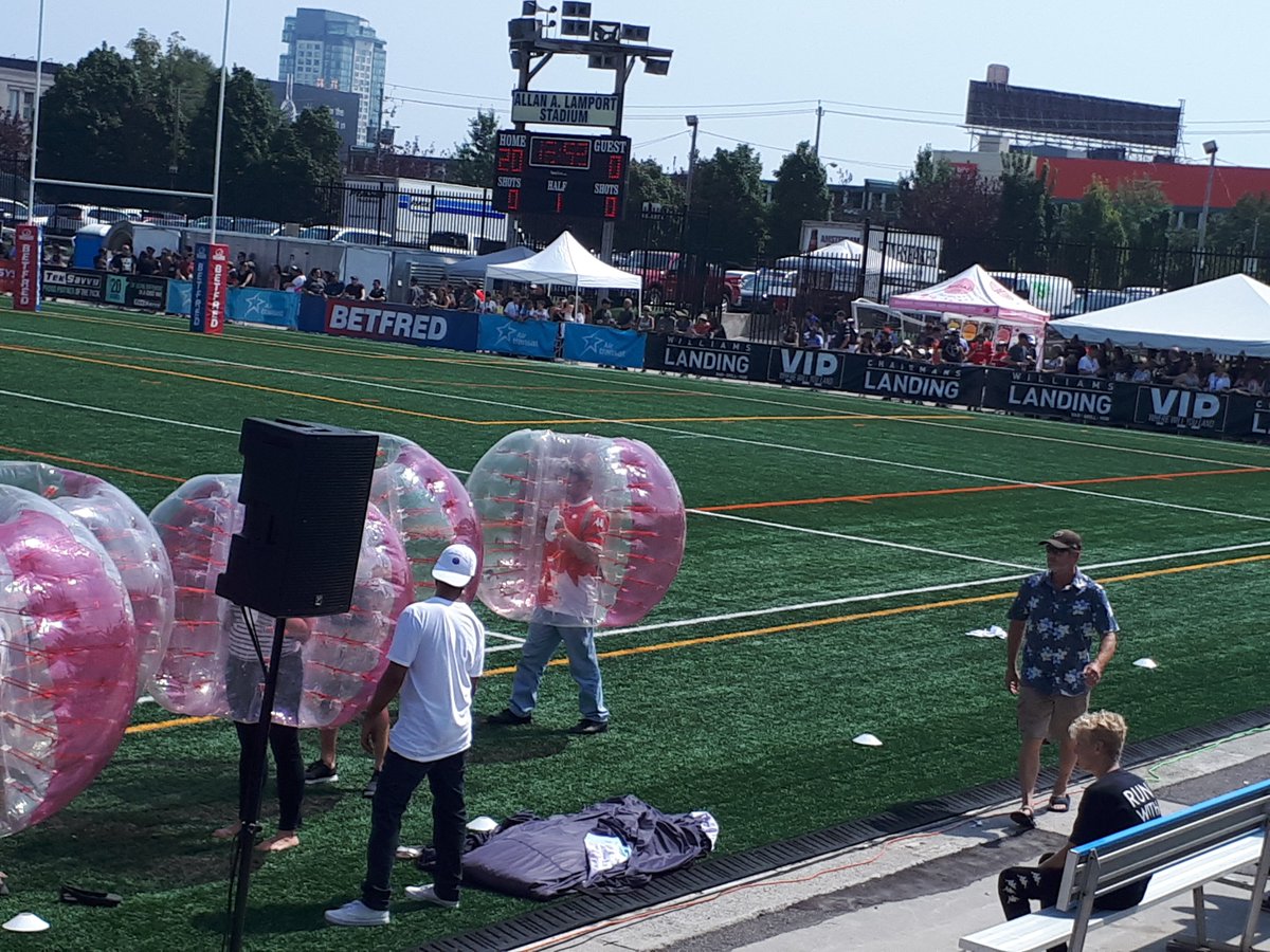 Getting the chance to take part in some of the half-time fun is just another reason  #WhyWeDoIt