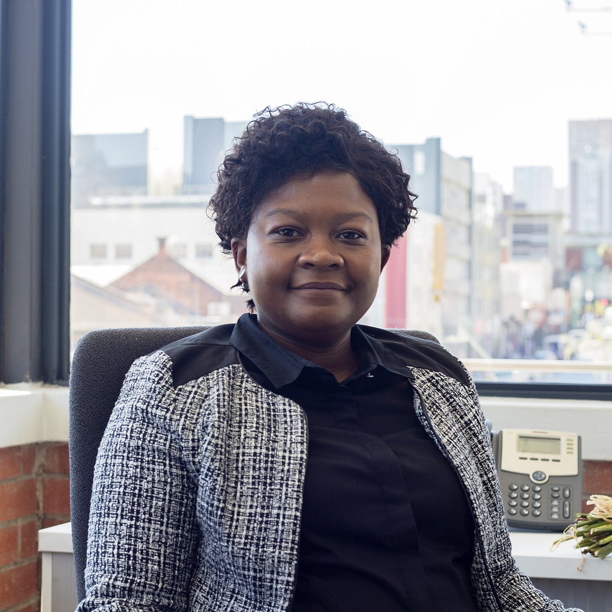 SAfmRadio's tweet photo. #OnAir @MichConstant with CEO of @MarketTheatre Tshiamo Mokgadi with her chosen guests @NdoxMigogo @constancemk on their work in the #artssector from #Law to #Communications #SAfmJetsetbreakfast #arts https://t.co/xjjAsfliHI